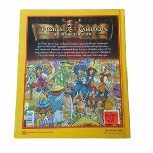 Disney pirates of the Caribbean at world's end look and find book